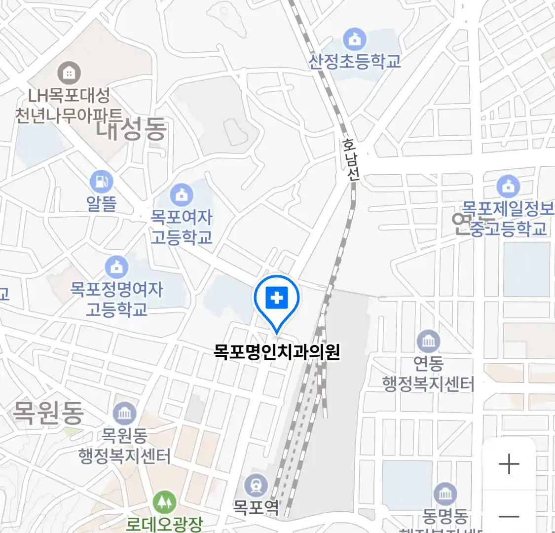 목포명인치과의원 위치