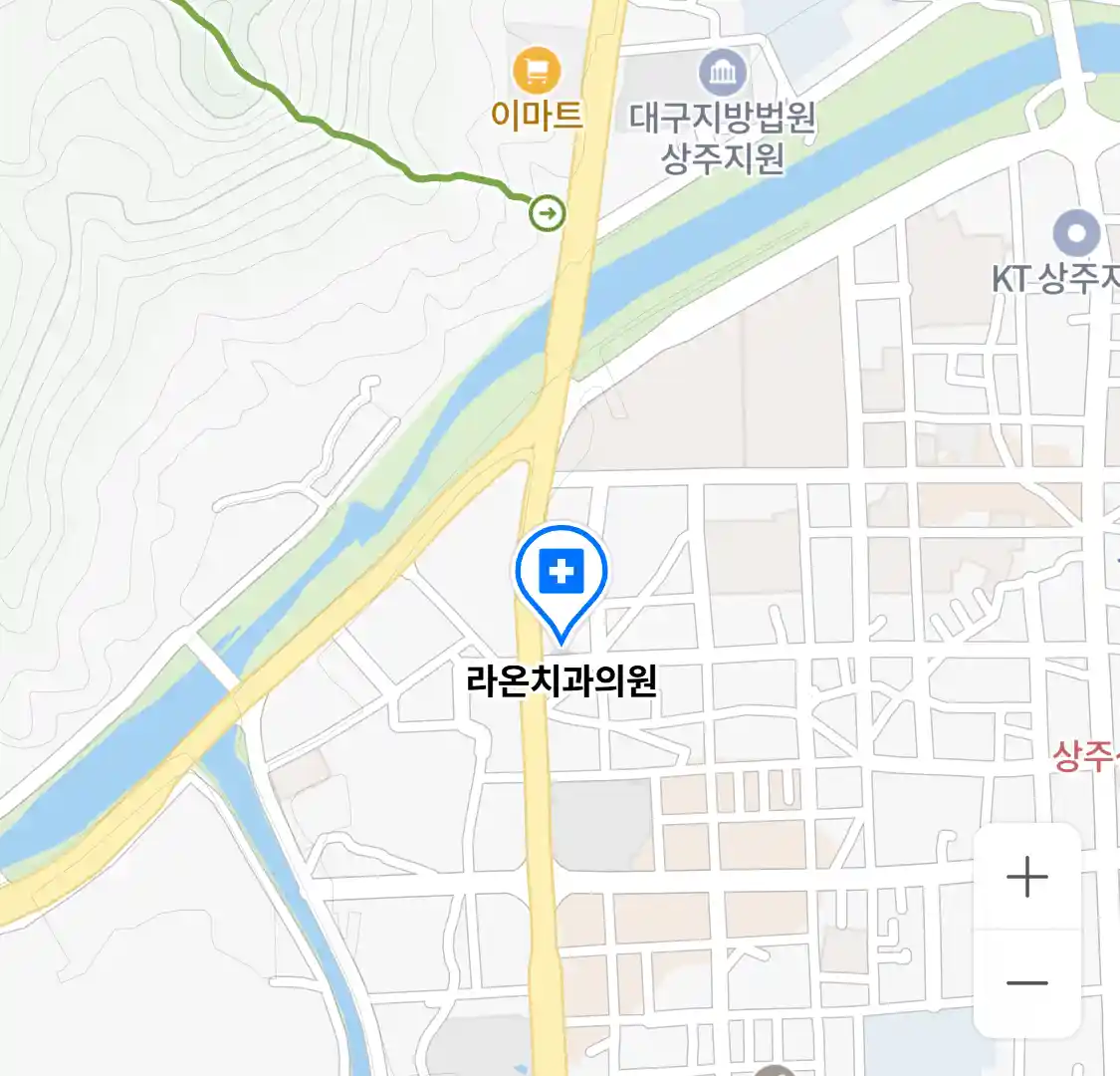 라온치과의원 위치