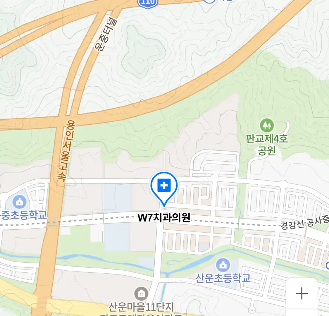 W7치과의원 위치
