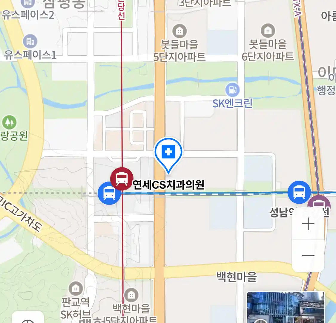 연세CS치과의원 위치