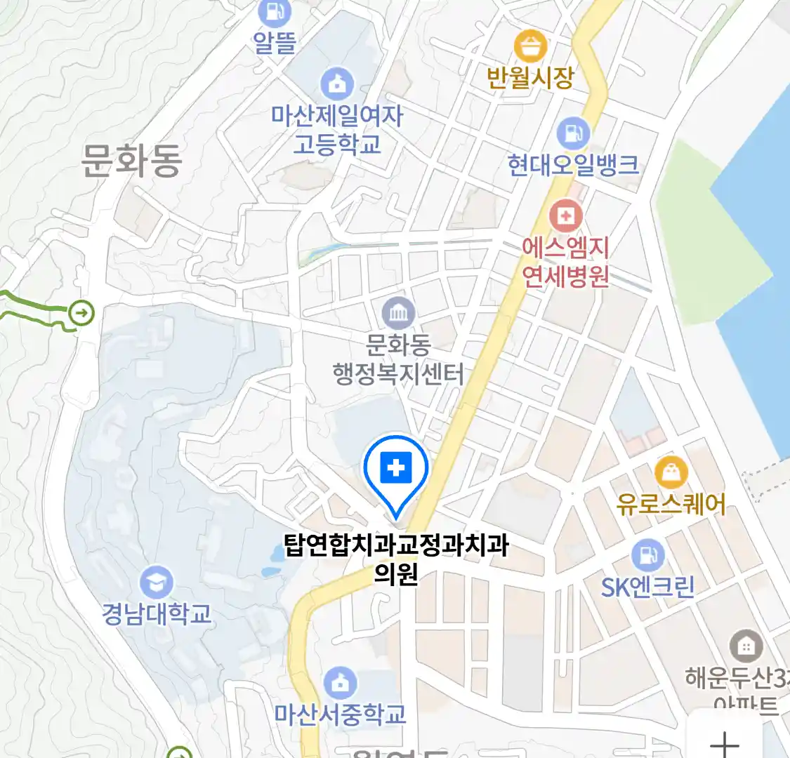탑연합치과교정과치과의원 위치