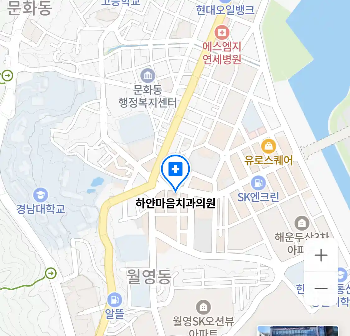 하얀마음치과의원 위치